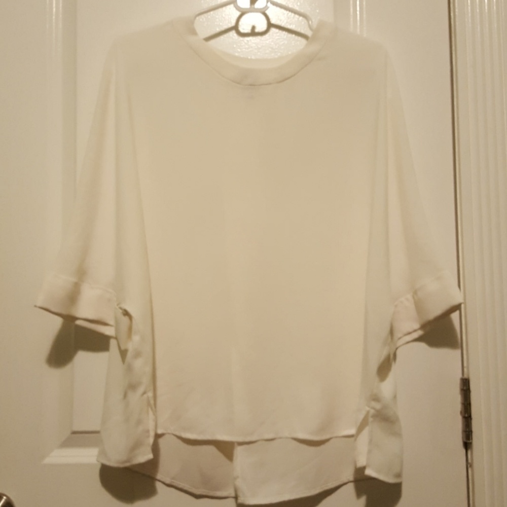 White dress blouse